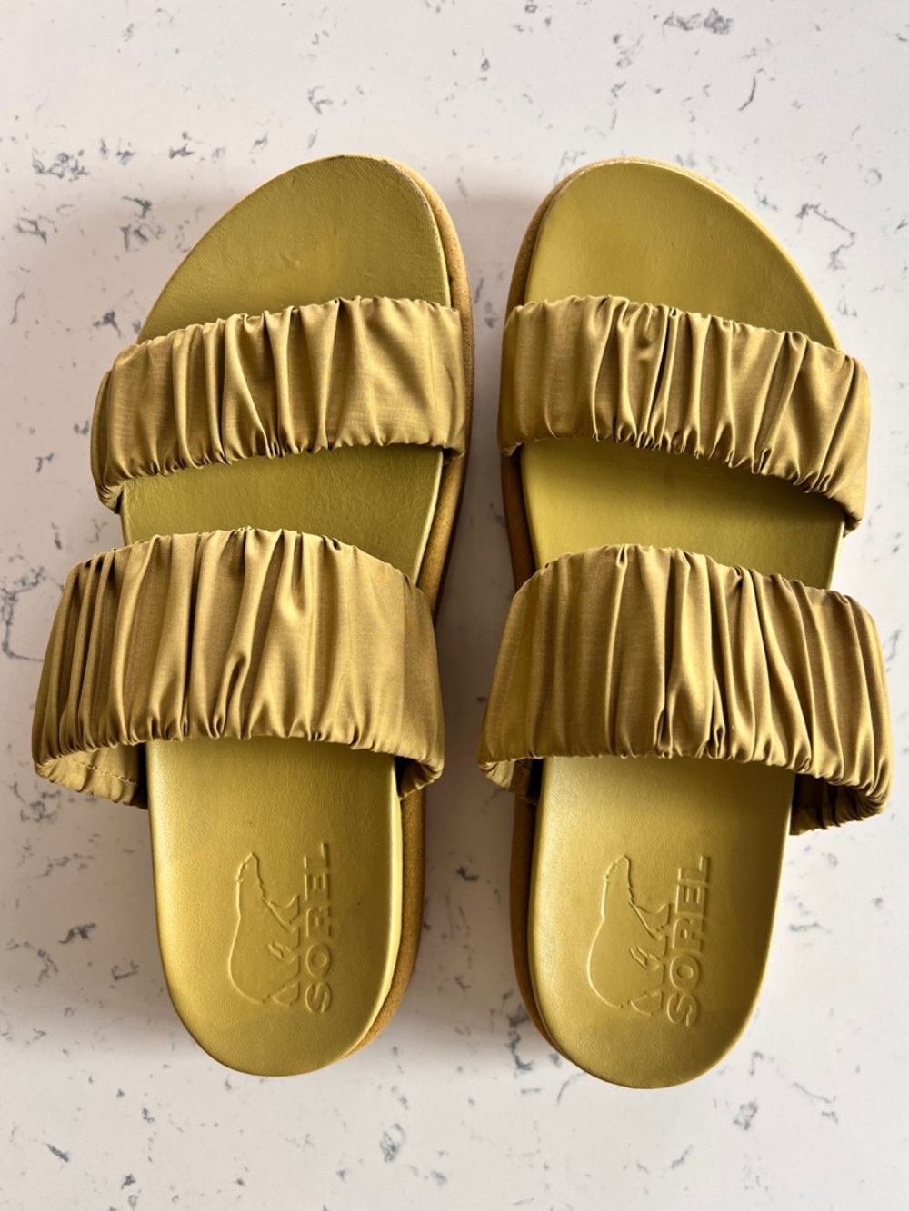 Sorel Women's Roamin' Two Strap Slide Flat Sandal Size 8